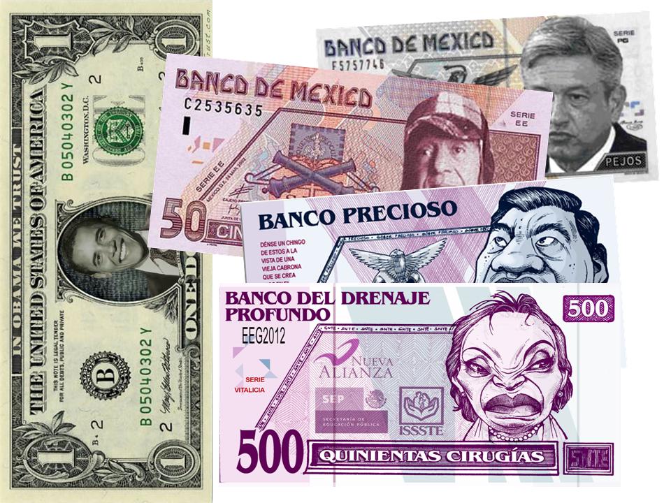 Billetes De Mexico. propio illete, lo vende,
